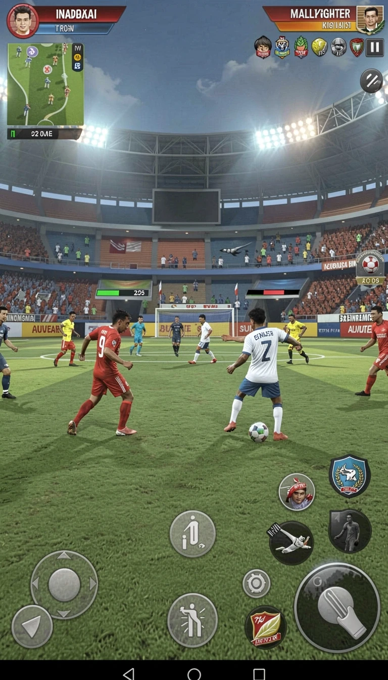 Halaman detail dengan informasi versi, ukuran, dan rating.